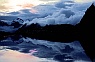 Queets Basin Tarn & Mt. Olympus Sunset #2